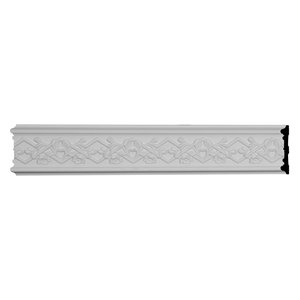 Classic Barrel Panel Moulding 1 3//4H x 7//8P x 94 1//2L, 1 7//8 Repeat