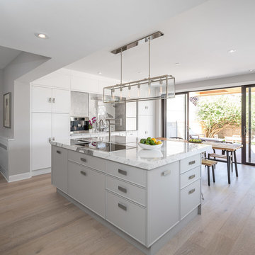 White-Washed & Calcutta | Kitchen | Astro Design, Ottawa Canada