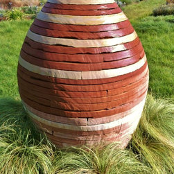 Seed Pod Fountain - Garden Statues And Yard Art