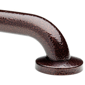no drilling required Grab Bars - 250lb rated, Atlas Bronze, 24", 1-1/2" Dia