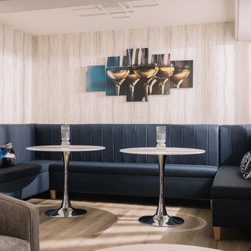 Basement Bar - Custom Booth Seating
