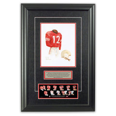 NFL San Francisco 49ers 1984 uniform original art – Heritage