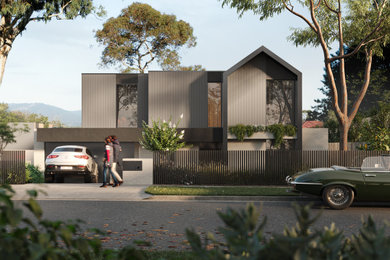 Modern exterior in Melbourne.
