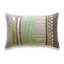 Green pillow case