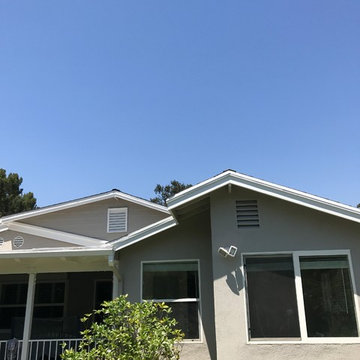 Grey Exterior Painting Project