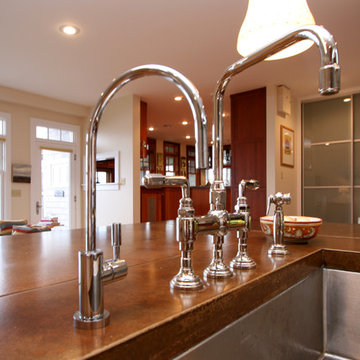 A Kitchen for Entertaining in Portsmouth