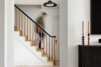 Entryway - transitional entryway idea in Philadelphia