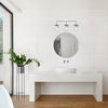 Design House 588889 Gracelyn 3 Light 24"W Bathroom Vanity Light - Polished