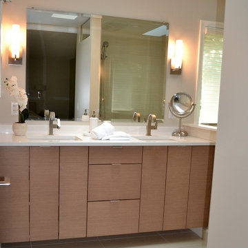 Elegant Frameless Bath Vanity