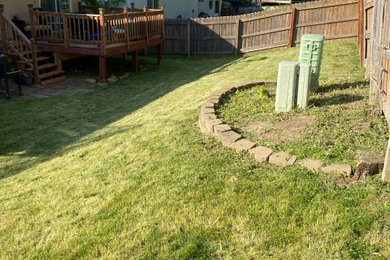 Inspiration for a modern landscaping in Omaha.