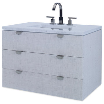 Ambella Home Collection Adaline Wall Mount Sink Chest