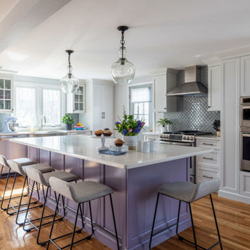 Lovely Lavender Custom Kitchen