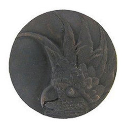 Inviting Home Inc. - Large Cockatoo Knobs, Right, Dark Brass - Cabinet And Drawer Knobs