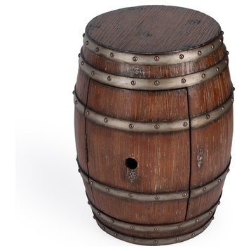 Butler Calumet Rustic Barrel Table