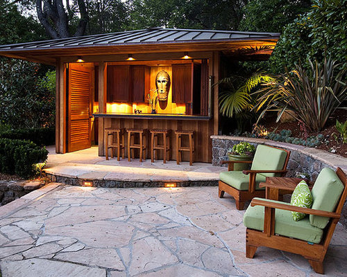 Outdoor Tiki Bar | Houzz