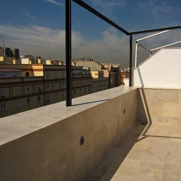 Reforma integral en ático de 65m2 en Madrid.