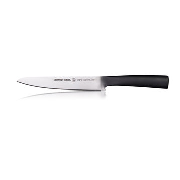 Schmidt Brothers Cutlery Carbon6 Serrated Utility Knife, 7"