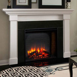 SimpliFire 36-In Built-In Electric Fireplace - SF-BI36-E - Indoor Fireplaces