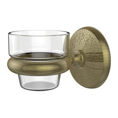 Wall Mounted Votive Candle Holder, Antique Brass