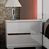 Live White 2D Nightstand