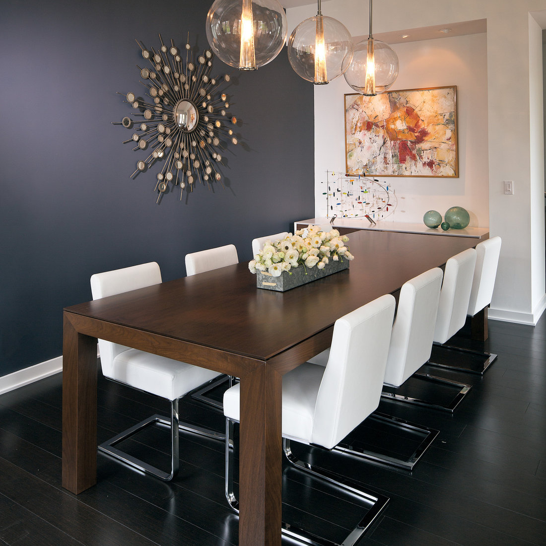 Modern White Counters