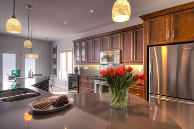 Inspiration for a craftsman kitchen remodel in Toronto