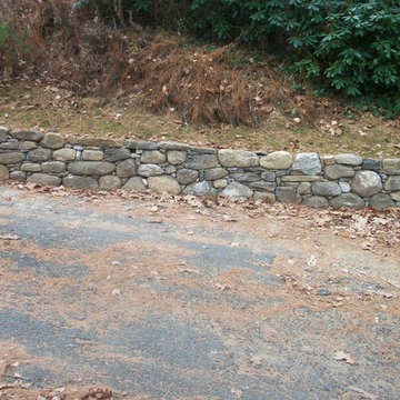 NE Fieldstone Retaining Wall
