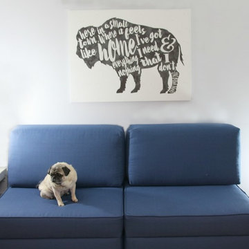 Kids Basement Makeover