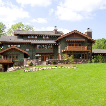 Greene and Greene Inspired New Home