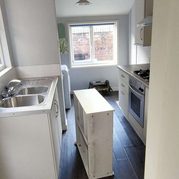 Liverpool L18 Kitchen refurbishment utility and dining area