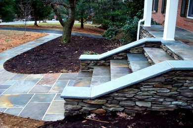 This is an example of a traditional porch design in DC Metro.