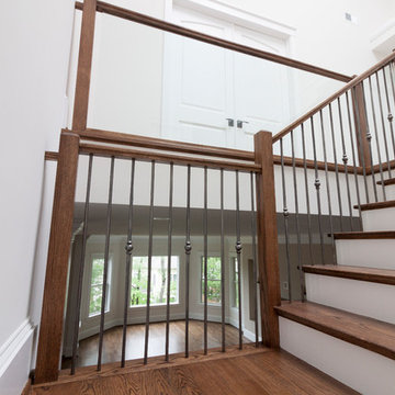 Project #44 | Contemporary Staircase with Skylit Stairwell