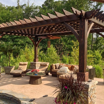 Cherry Hill Pergola (Coffee-Stain)