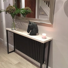 Console table for radiator