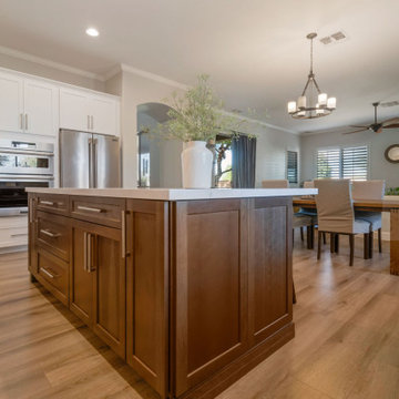 Two Toned Cabinet Kitchen