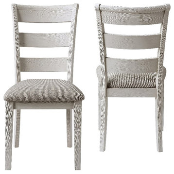 Steve Silver Pendleton Set Of 2 Side Chair With Ivory Finish TN500S