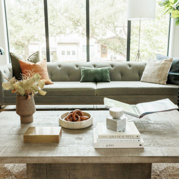 Organic Artist Living Room