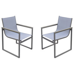 Contemporary Outdoor Dining Chairs by Armen Living