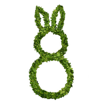 27" Preserved Boxwood Easter Rabbit