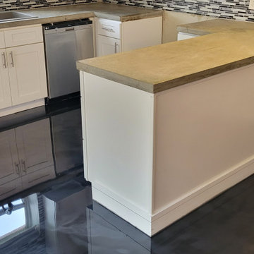 Black Epoxy Floor