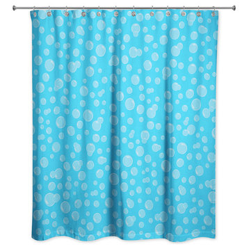 Bubbles  71x74 Shower Curtain