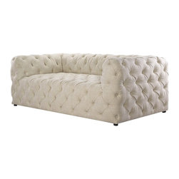 Carnegie Tufted Upholstered Sofa - Sofas