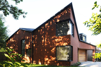 This is an example of a modern exterior in Hampshire.
