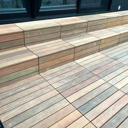 Floating IPE deck - Deck Tiles And Planks