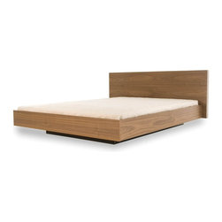 Float Bed with Mattress Support in King Size - Panel Beds
