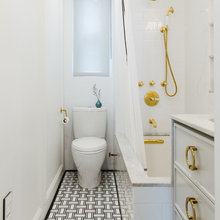 toile bath floor