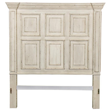 Queen Mansion Headboard Traditional White