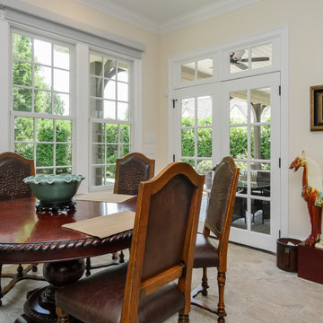 New Doors and Windows in Fantastic Eat-In Kitchen - Renewal by Andersen Georgia