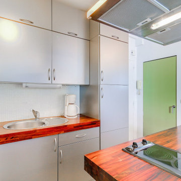Making the most of every inch in Parisian kitchen