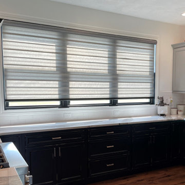 New Home Farmhouse Kitchen in Rural Illinois